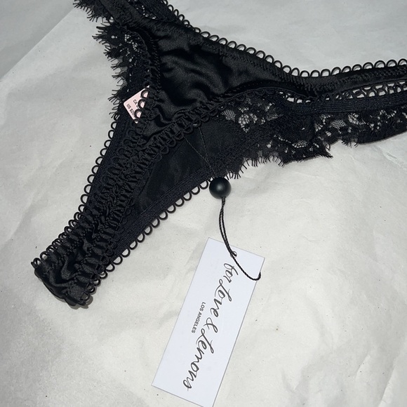 For Love and Lemons Faye Lace THONG Panty - Picture 6 of 12